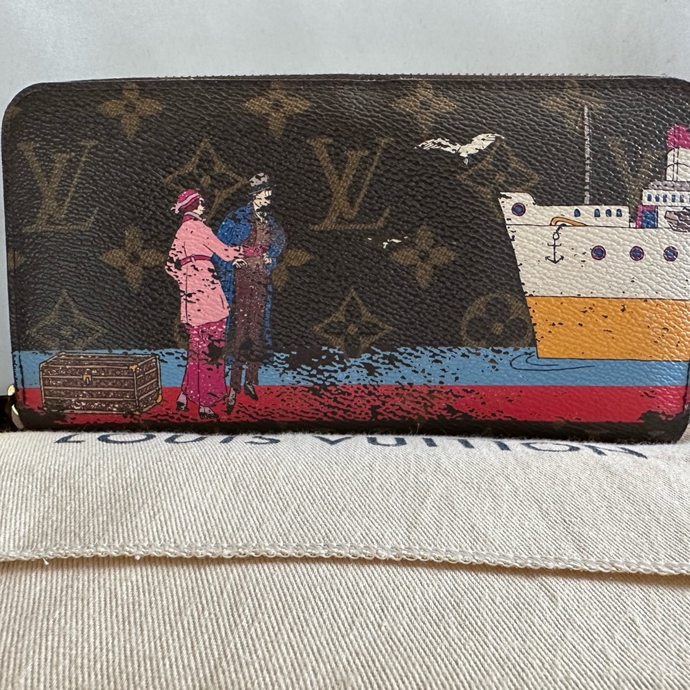 Louis Vuitton Monogram IIIustre Cruise Zippy Wallet (Limited Edition) 😘🍀